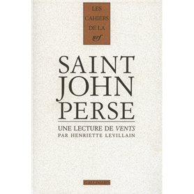 Une lecture de "Vents" de Saint-John Perse