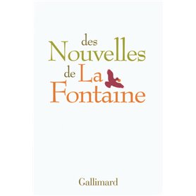 Des nouvelles de La Fontaine