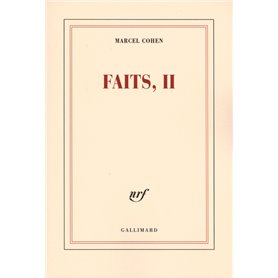 Faits, II