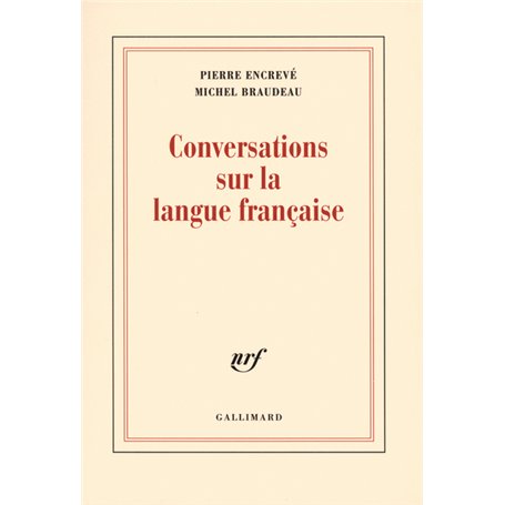 Conversations sur la langue française