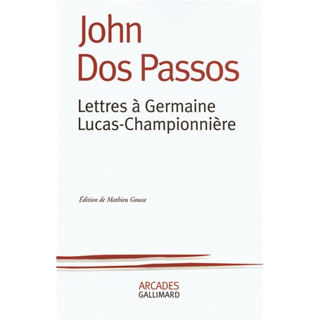 Lettres à Germaine Lucas-Championnière