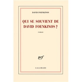Qui se souvient de David Foenkinos ?