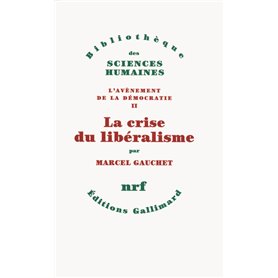 La crise du libéralisme