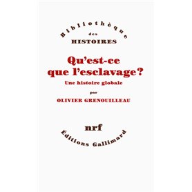 Qu'est-ce que l'esclavage ?