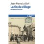 La fin du village