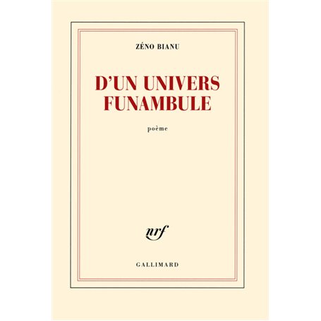 D'un univers funambule