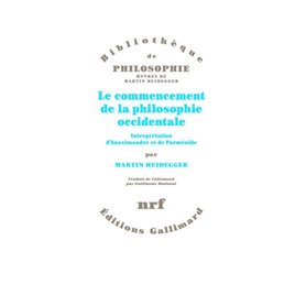 Le commencement de la philosophie occidentale