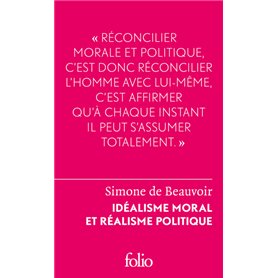 Idéalisme moral et réalisme politique