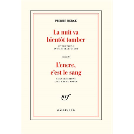 La Nuit va bientôt tomber/L'encre, c'est le sang