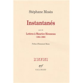 Instantanés/Lettres à Maurice Rieuneau (1954-1960)