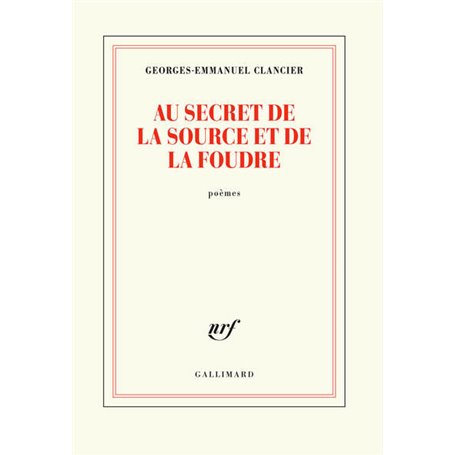 Au secret de la source et de la foudre