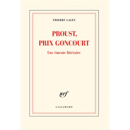 Proust, prix Goncourt