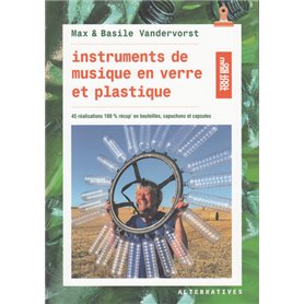 Instruments de musique en verre et plastique