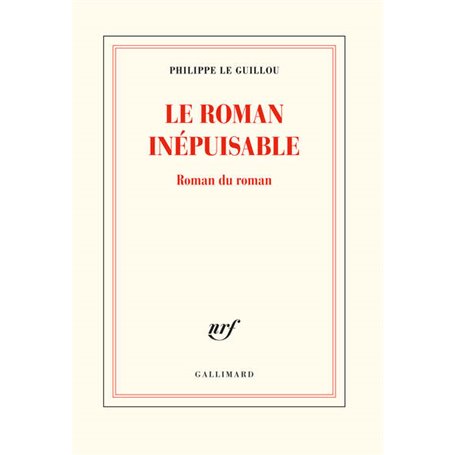 Le roman inépuisable