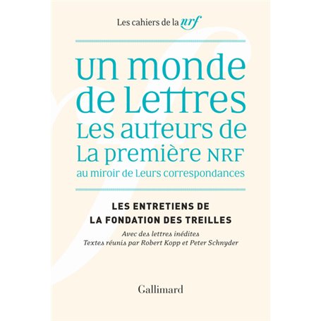 Un monde de lettres