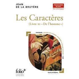 Les Caractères, Livre XI - Bac techno 2024