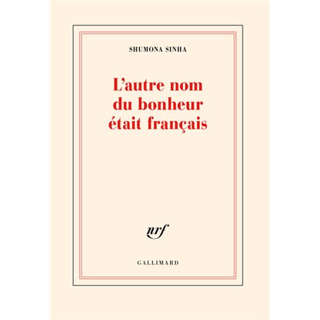 L'autre nom du bonheur était français