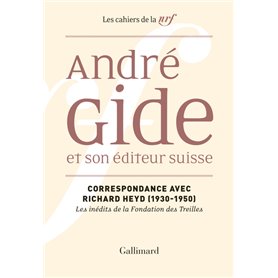 André Gide et son éditeur suisse