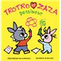 Trotro et Zaza dessinent