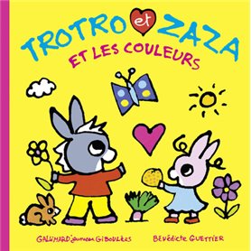 Trotro et Zaza et les couleurs