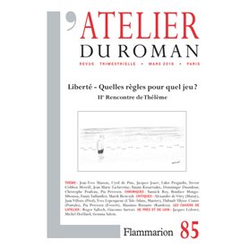 L'Atelier du roman