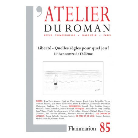 L'Atelier du roman