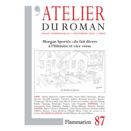 Revue atelier du roman