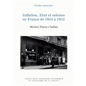 INFLATION, ÉTAT ET OPINION EN FRANCE DE 1944 À 1952