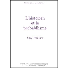 L'HISTORIEN ET LE PROBABILISME