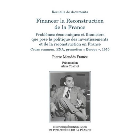 Financer la Reconstruction de la France