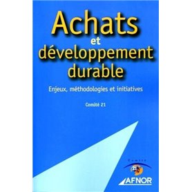 Achats et développement durable