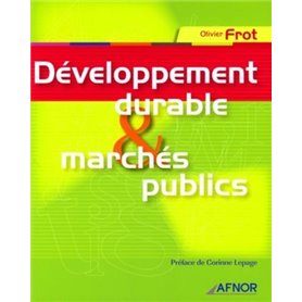 Développement durable et marchés publics