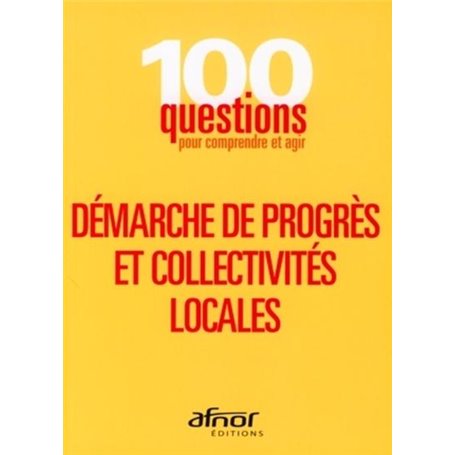 Démarche de progrès et collectivités locales