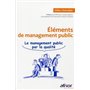 Éléments de management public