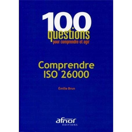 Comprendre ISO 26000