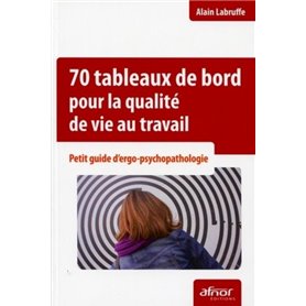 70 tableaux de bord pour la qualité de vie au travail