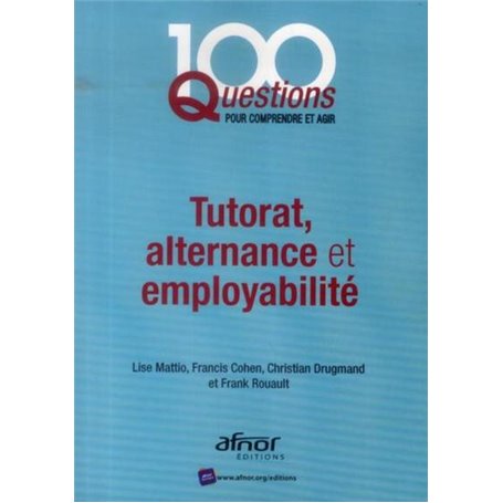 Tutorat, alternance et employabilité