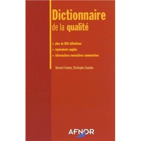 Dictionnaire de la qualité