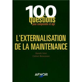 L'externalisation de la maintenance