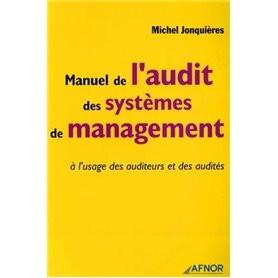 Manuel de l'audit des systèmes de management