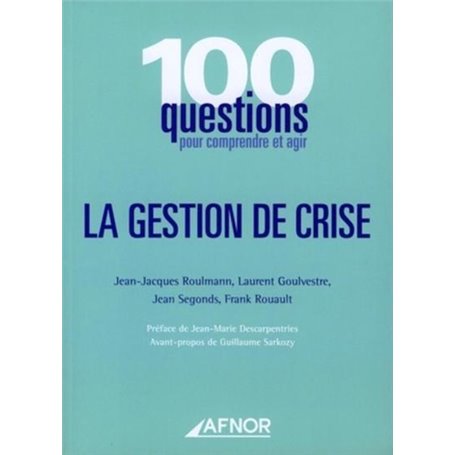 La gestion de crise