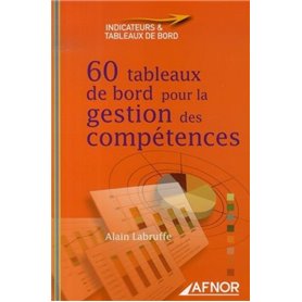 60 tableaux de bord pour la gestion des compétences