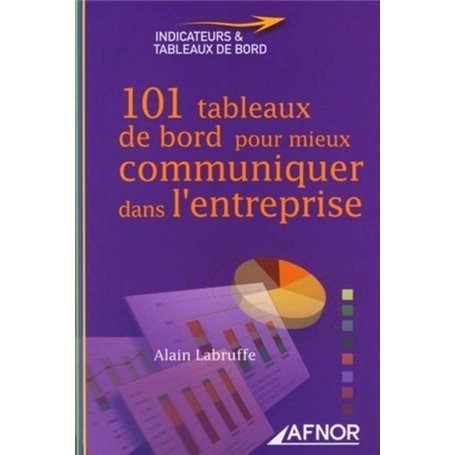 101 tableaux de bord pour mieux communiquer dans l'entreprise