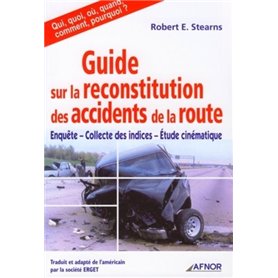 Guide sur la reconstitution des accidents de la route