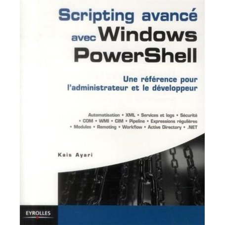 Scripting avancé avec Windows PowerShell