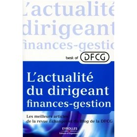 L'actualité du dirigeant finances-gestion