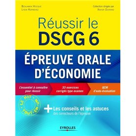 Réussir le DSCG 6 - Epreuve orale d'économie