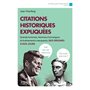 Citations historiques expliquées