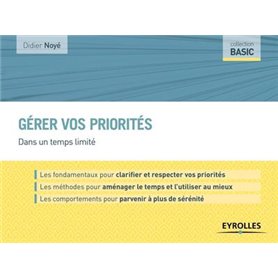 Gérer vos priorités