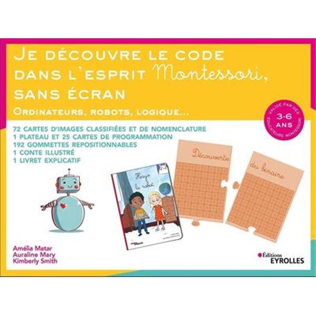 Je découvre le code dans l'esprit Montessori, sans écran